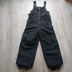 Kids snow ski pants bibs, Medium